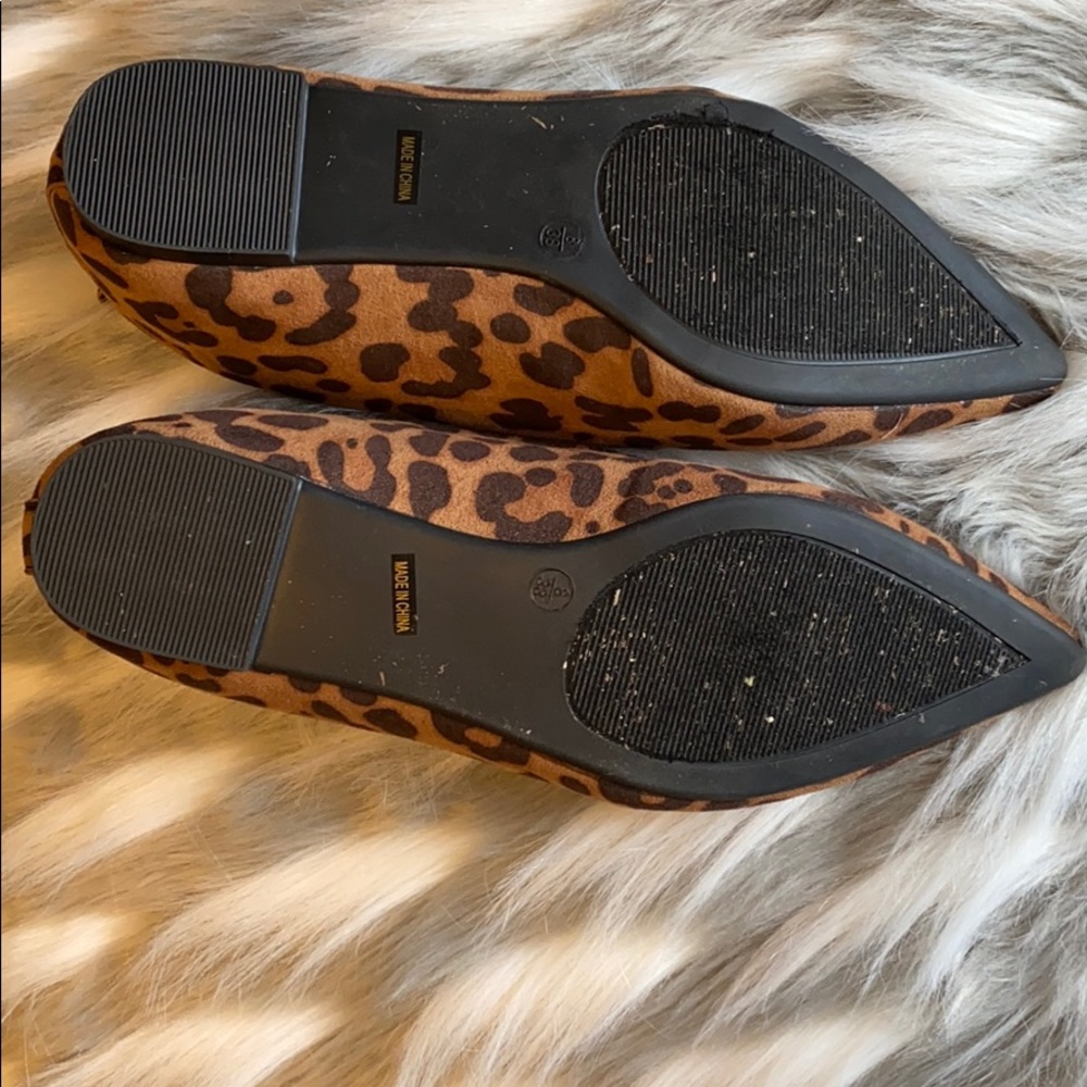 Lulus Slide Leopard Print Flats - image 4